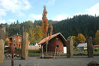 The Sanctuary across the Stone Circle
